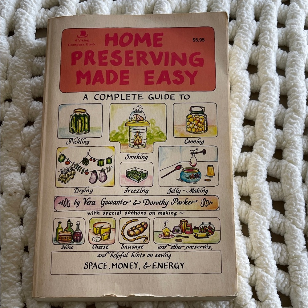 Home Preserving Made Easy Guidebook. Vintage, 1975. Very good,preowned condition
